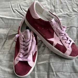 Golden Goose Super-Star Classic Pomegranate Antique Pink Size 39